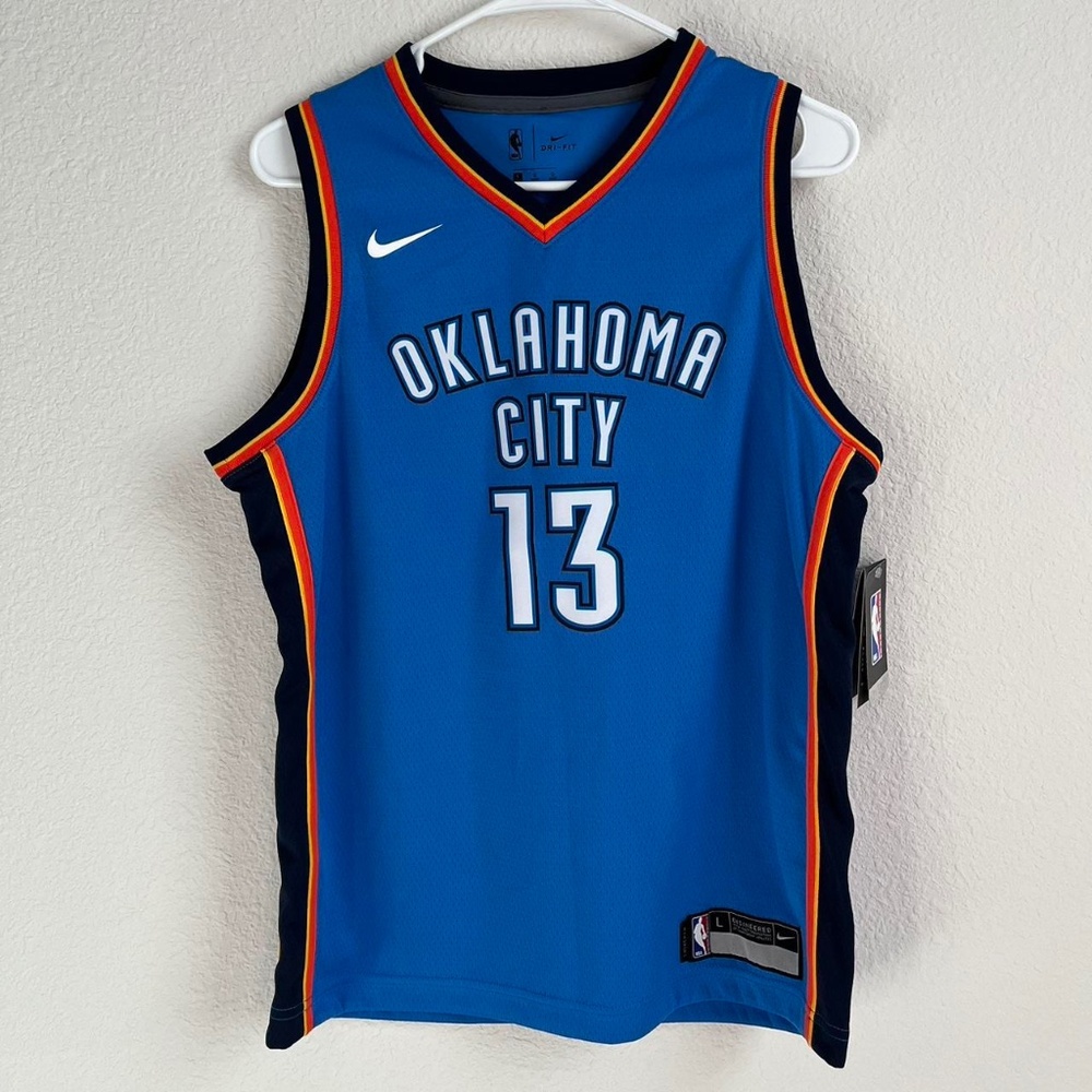 Oklahoma City Thunder Paul George Jersey  Youth large